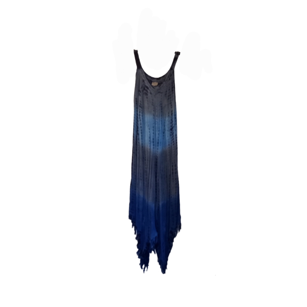 Advance Apparels Free Size Maxi Blue-Gray Dress